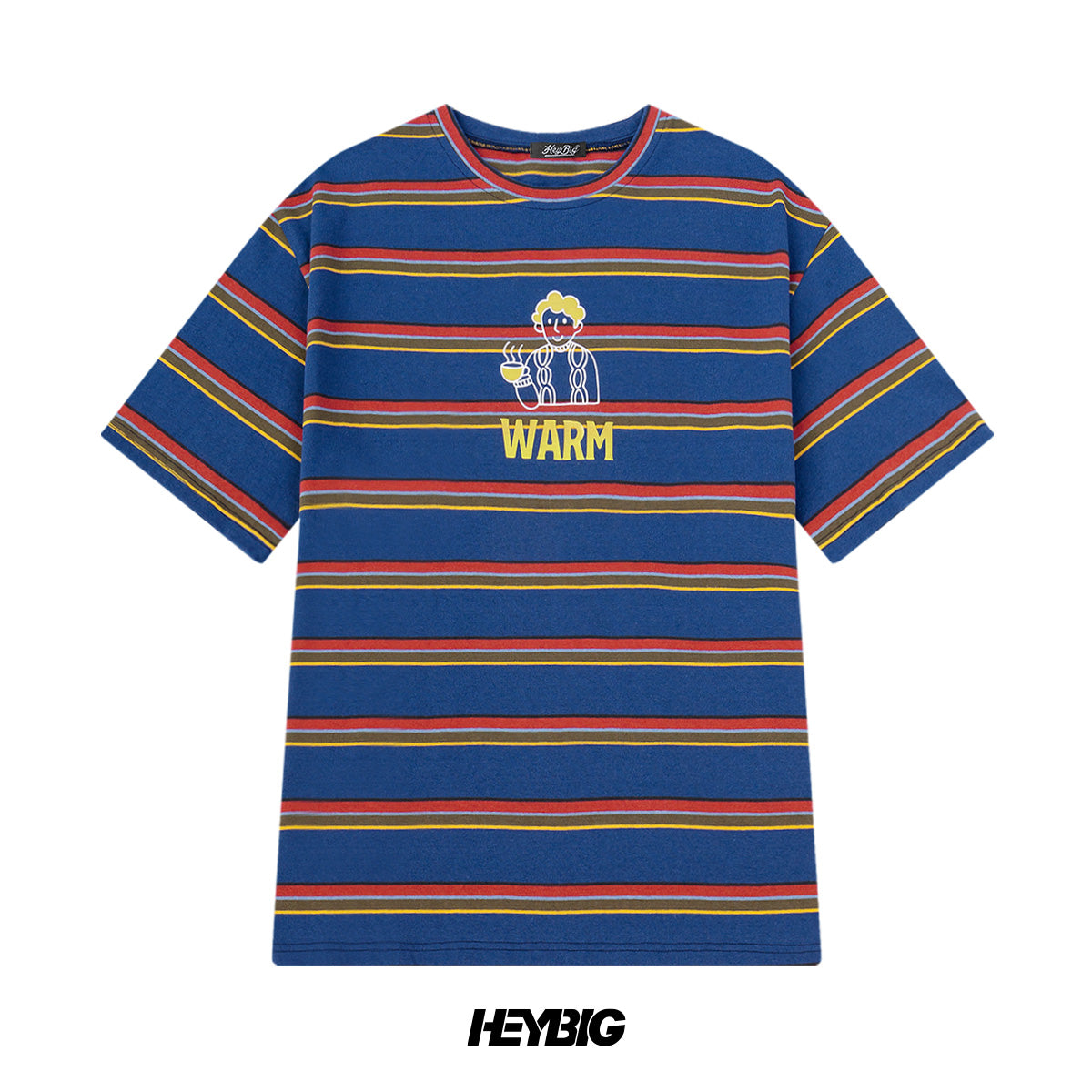 heybig T-shirt Tee stripe