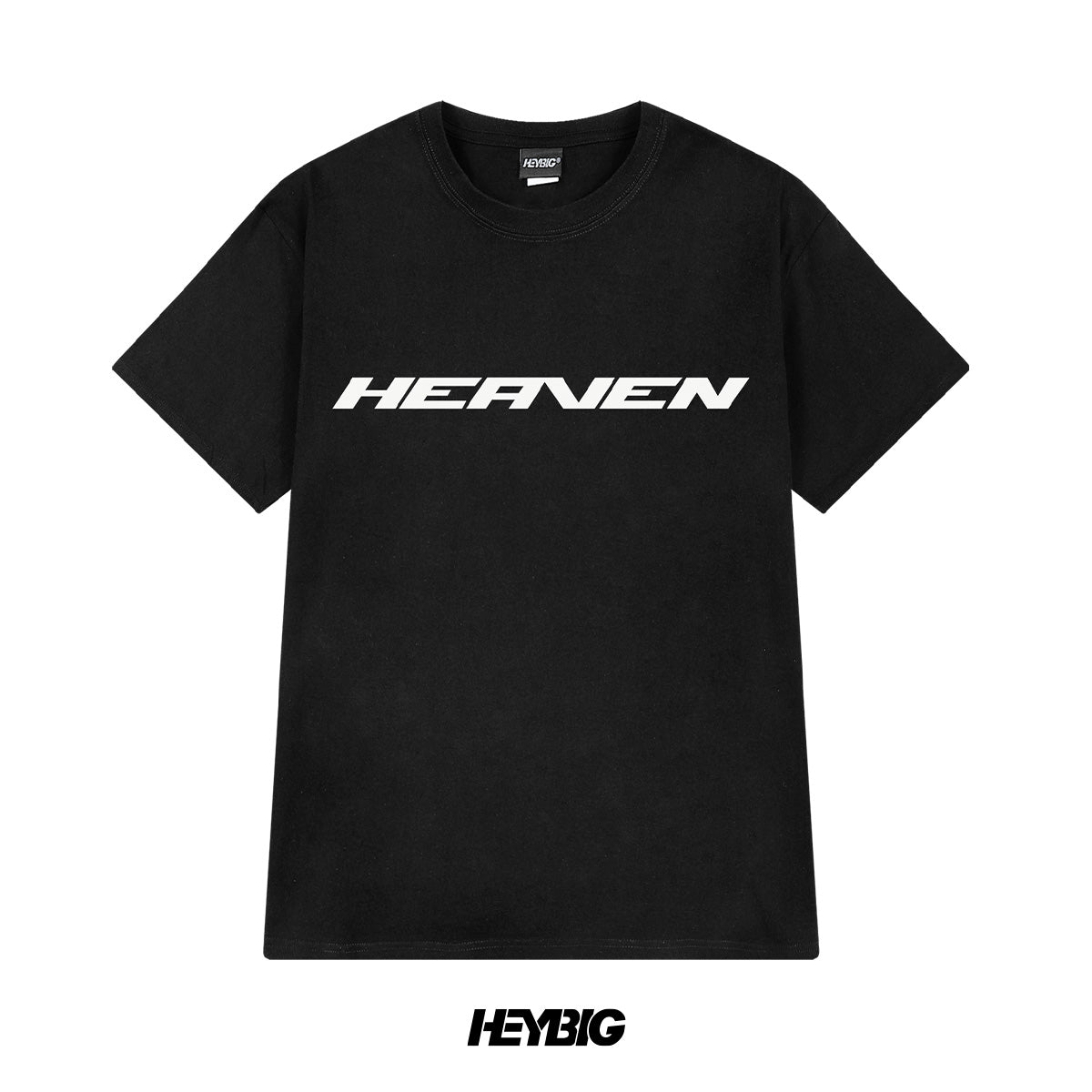 heybig T-Shirt Tee Black And White