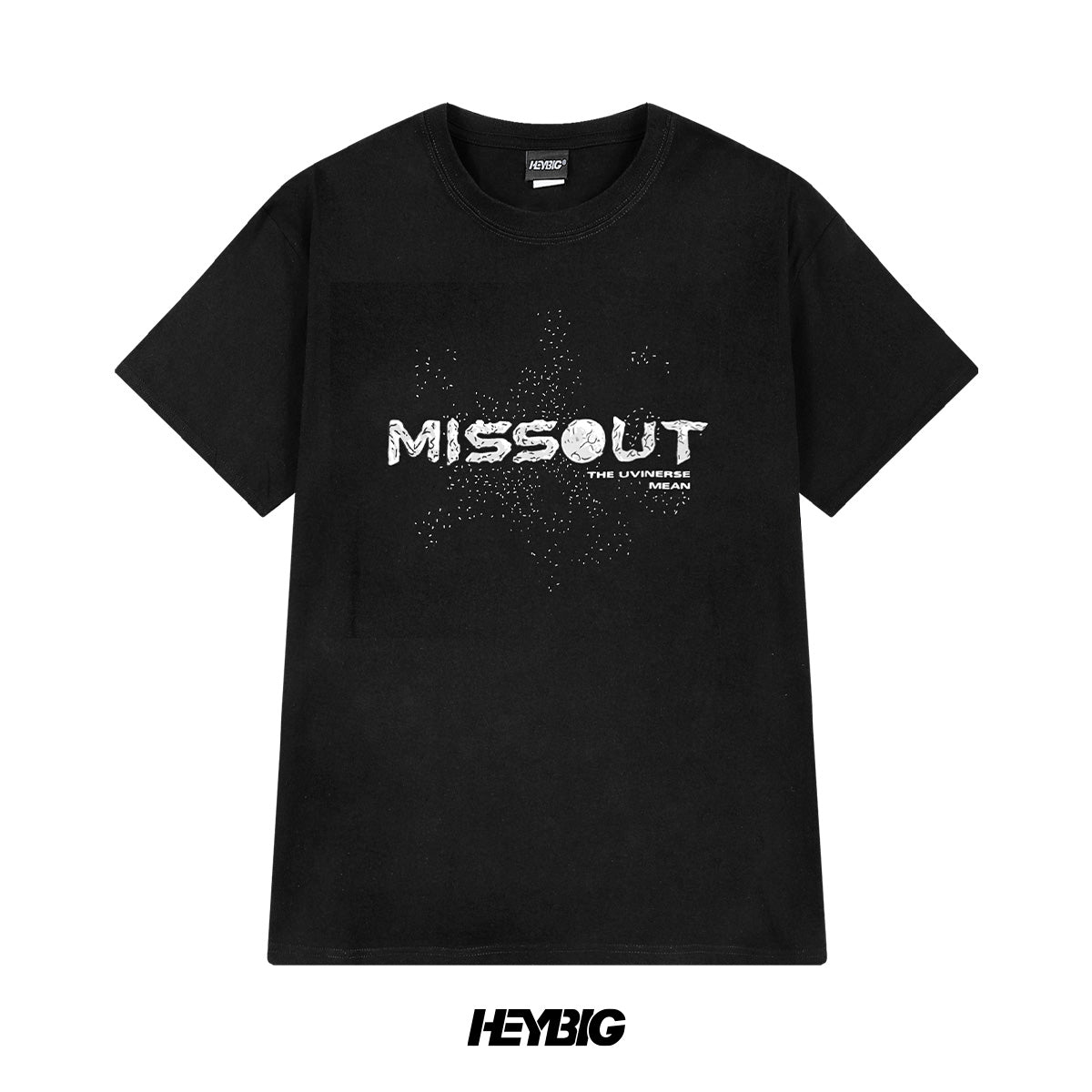 heybig T-shirt Tee Black