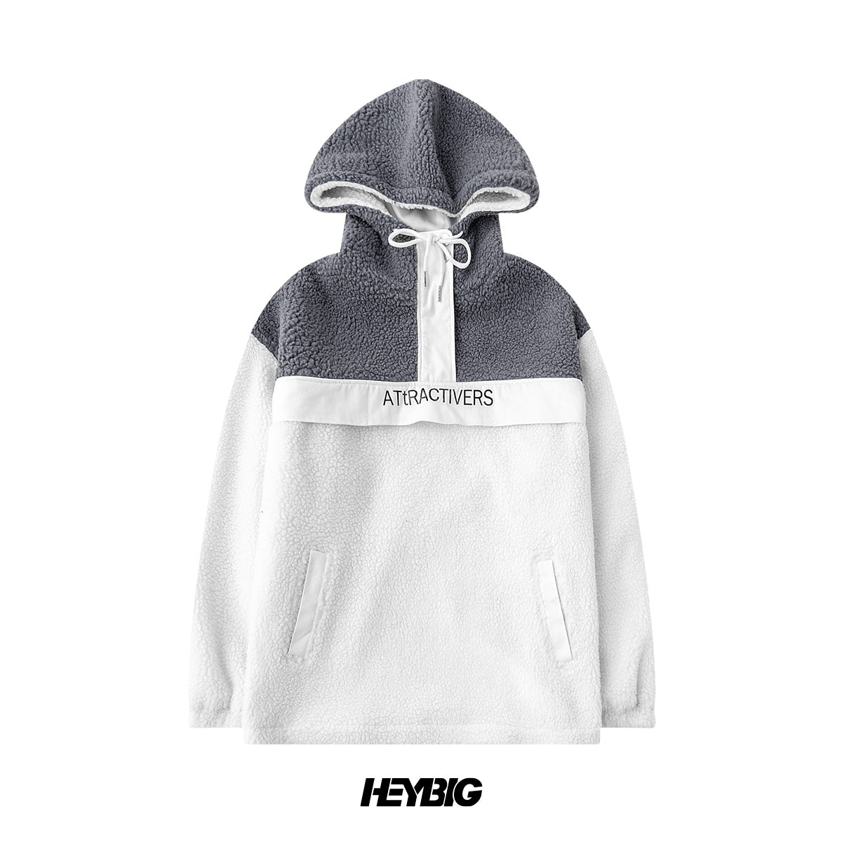 heybig Hoodie white