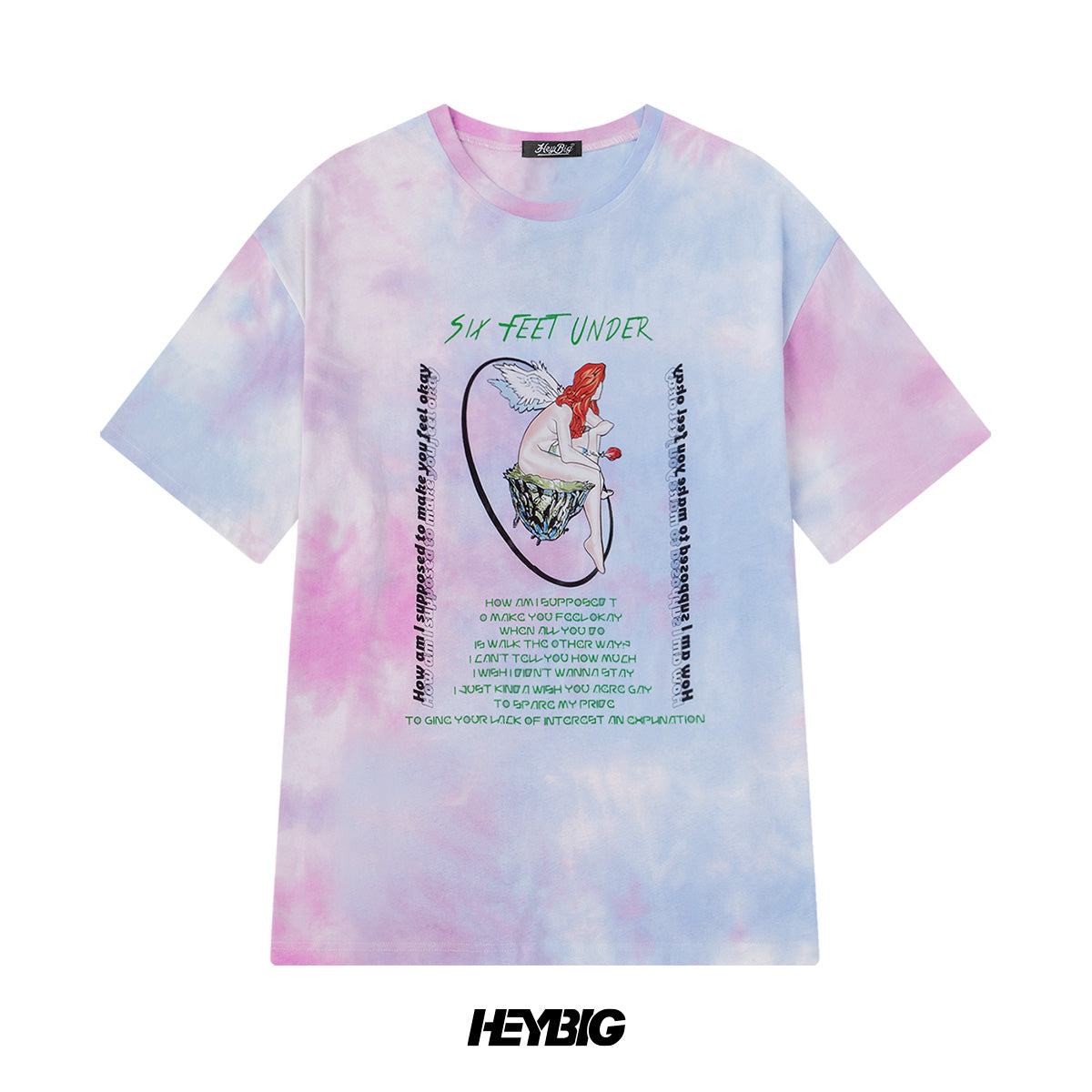 heybig T-shirt Tee pink