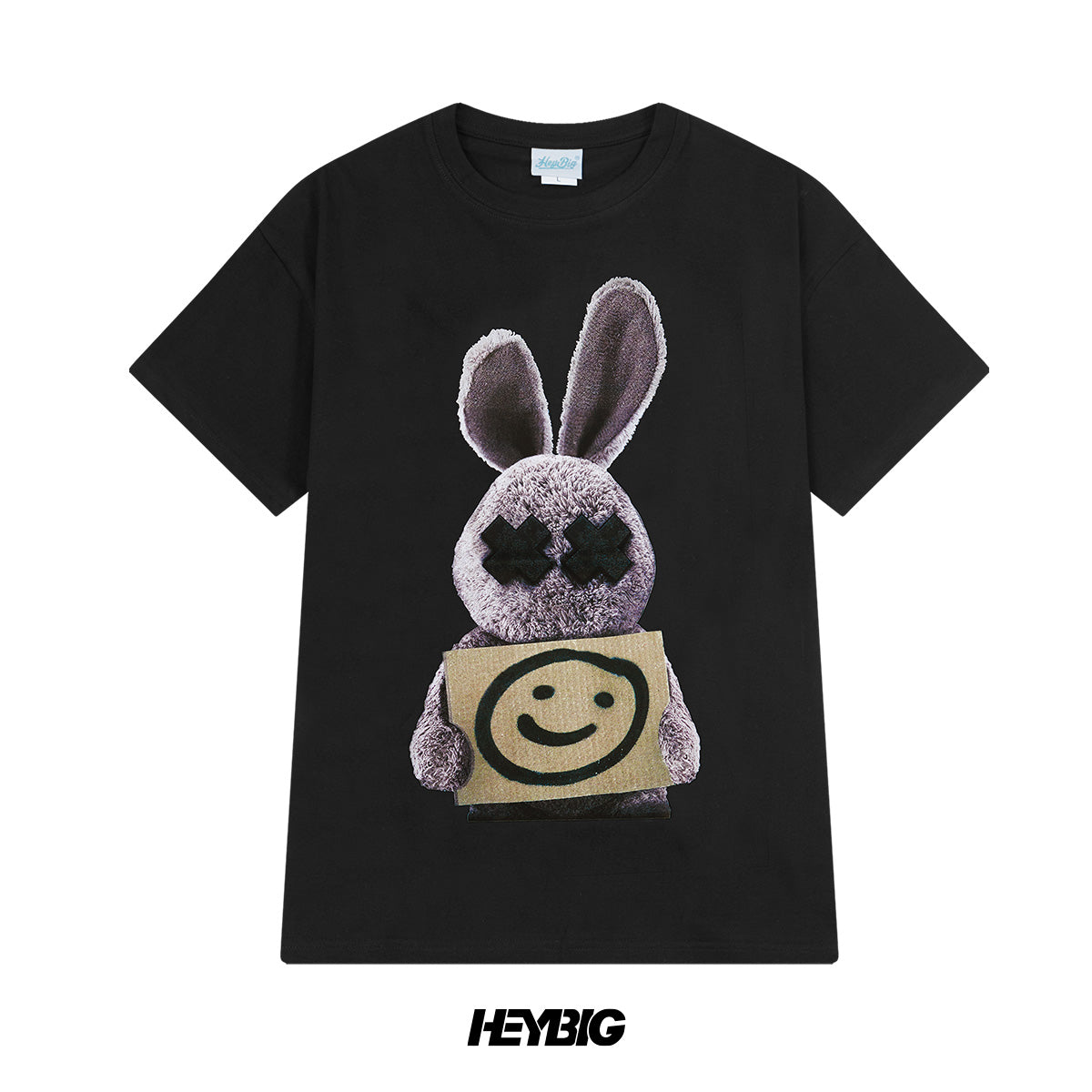 heybig T-shirt Tee  Black