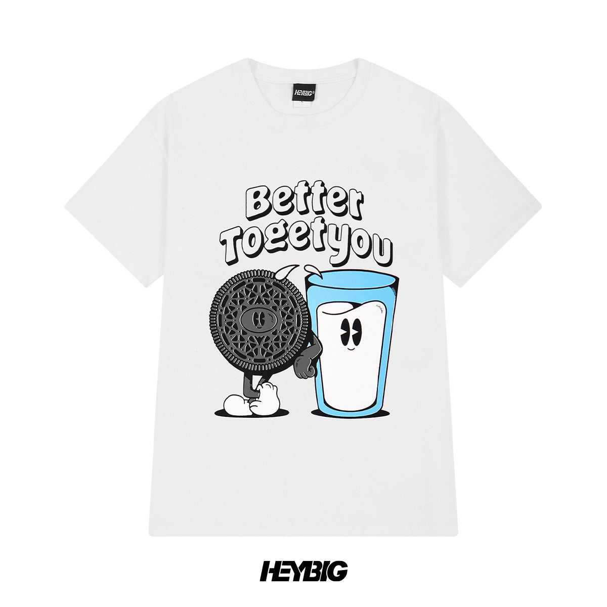 heybig T-shirt Tee White