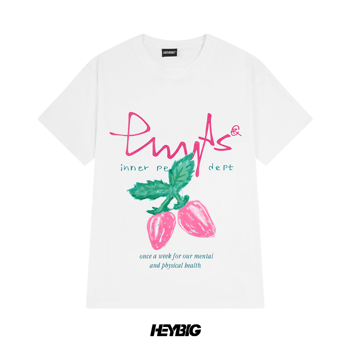 heybig T-shirt Tee White