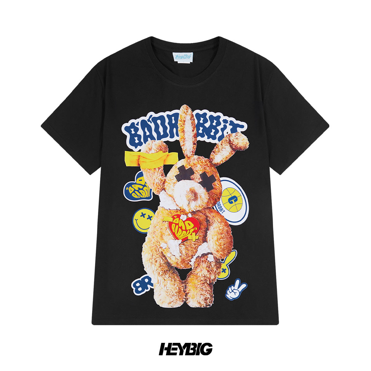 heybig T-Shirt Tee Black