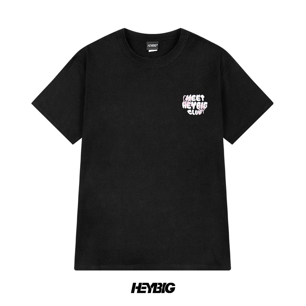 heybig T-Shirt Tee Black