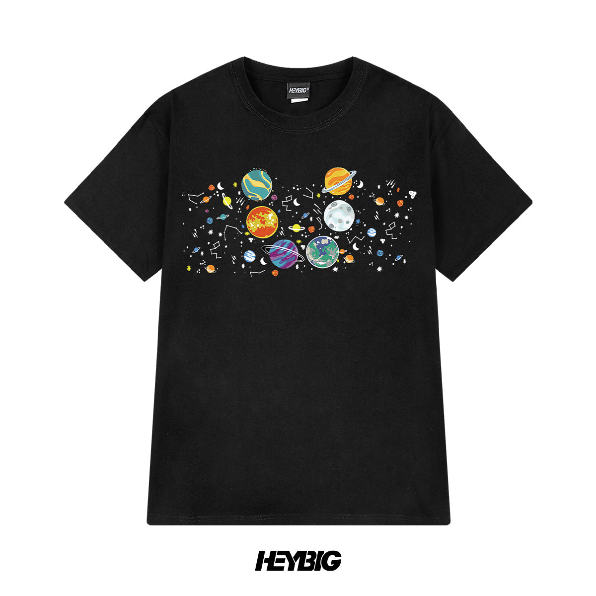 heybig T-Shirt Tee Black