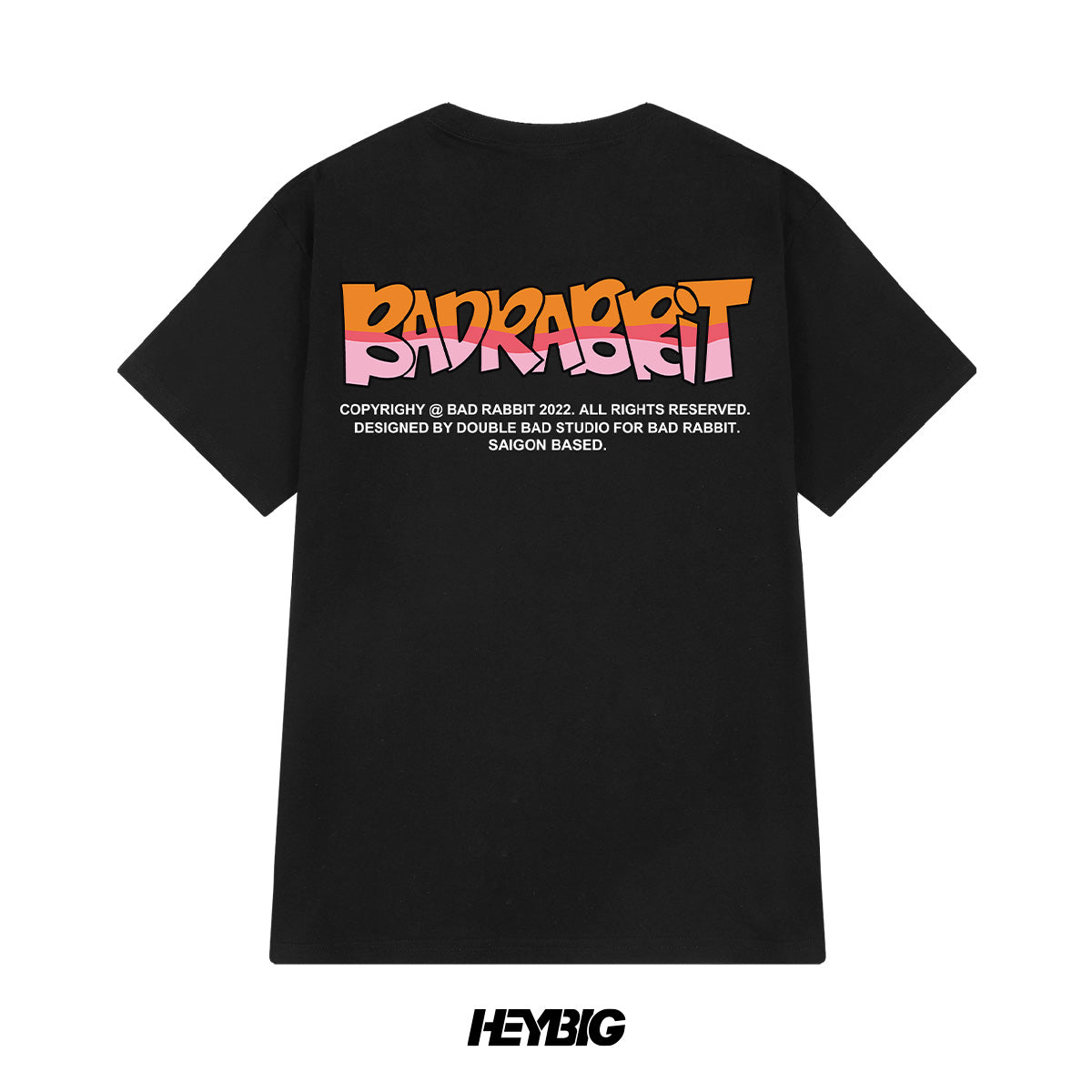 heybig T-Shirt Tee Black