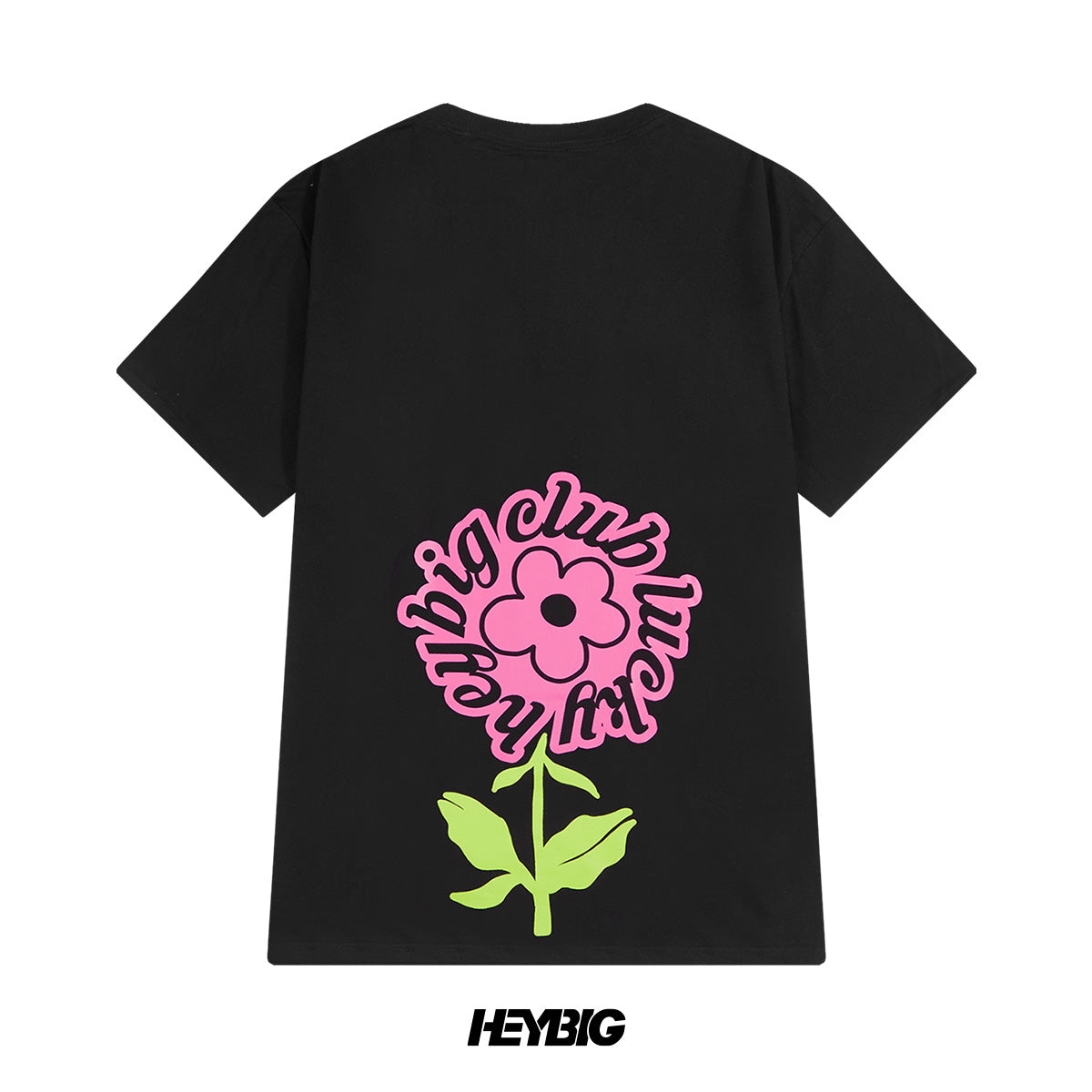 heybig T-shirt Tee Black