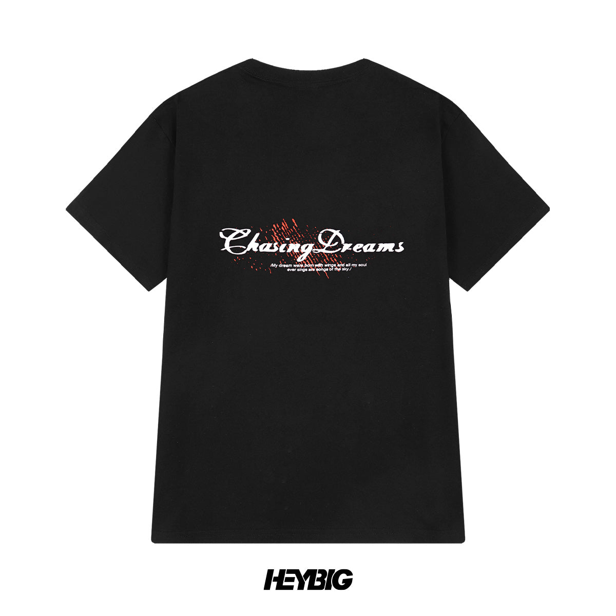 heybig T-shirt Tee Black