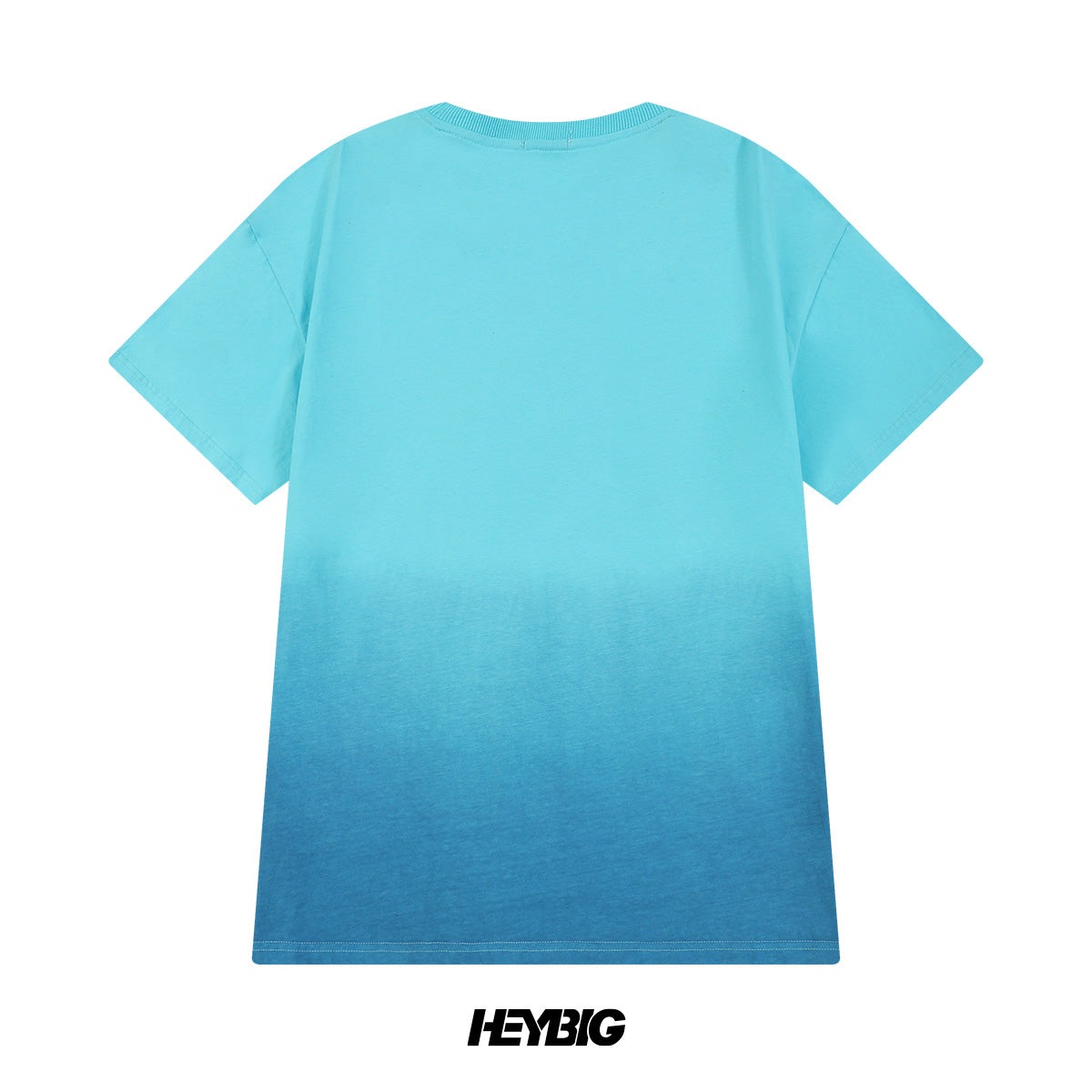 heybig T-shirt Tee Gradient blue